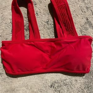 Women’s Red Swim Top